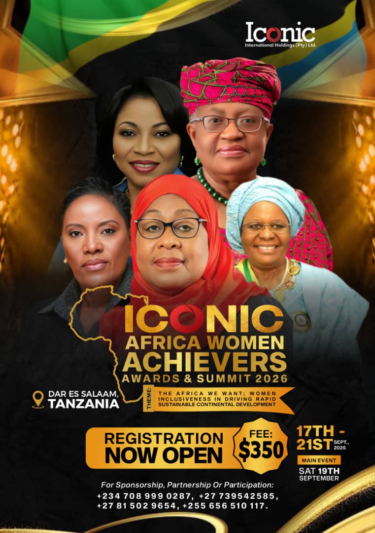 ICONIC AFRICA WOMEN ACHIEVERS AWARDS & SUMMIT 2026