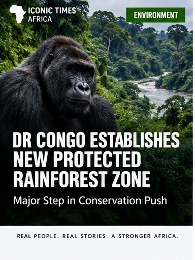 DR Congo Establishes New Protected Rainforest Zone in Conservation Push
