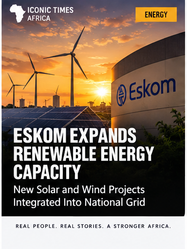 Eskom Expands Renewable Energy Capacity With New Solar and Wind Projects