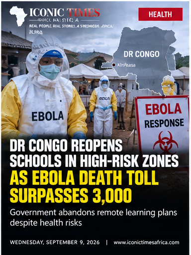 DR Congo Reopens Schools in High-Risk Zones as Ebola Death Toll Surpasses 3,000