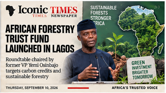 African Forestry Trust Fund Launched in Lagos to Unlock Green Capital