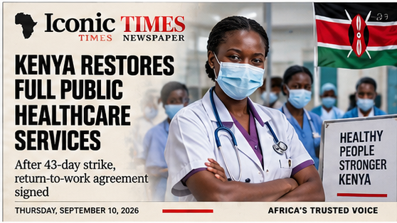 Kenya Restores Full Public Healthcare Services After 43-Day Strike