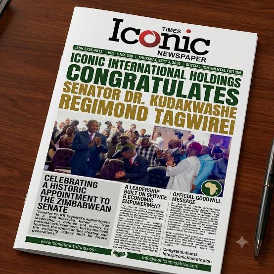 Iconic Times Celebrates Dr. Tagwirei's Continental Leadership Following Senate Appointment