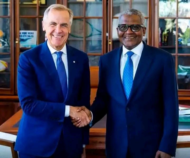 Dangote Meets Canadian Prime Minister Mark Carney to Advance Vision 2030