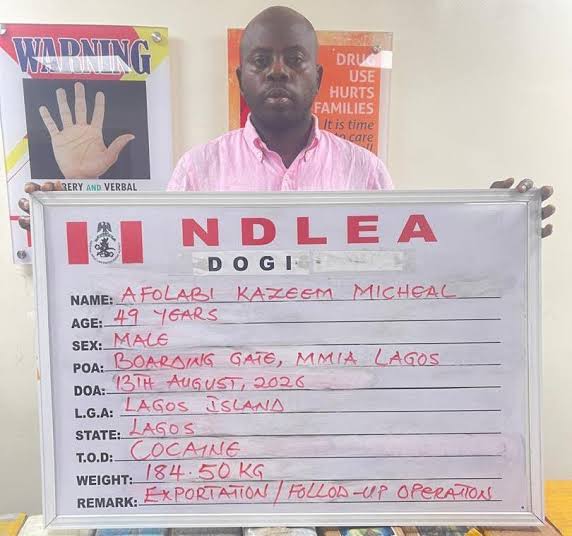 NDLEA Dismantles Multi-Billion Naira Drug Cartel in Lagos Airport Bust
