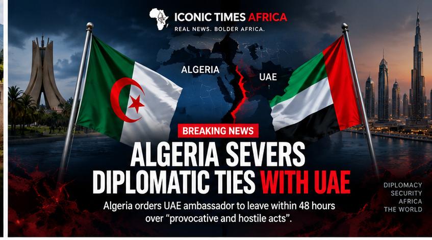 Algeria Severs Diplomatic Ties With UAE